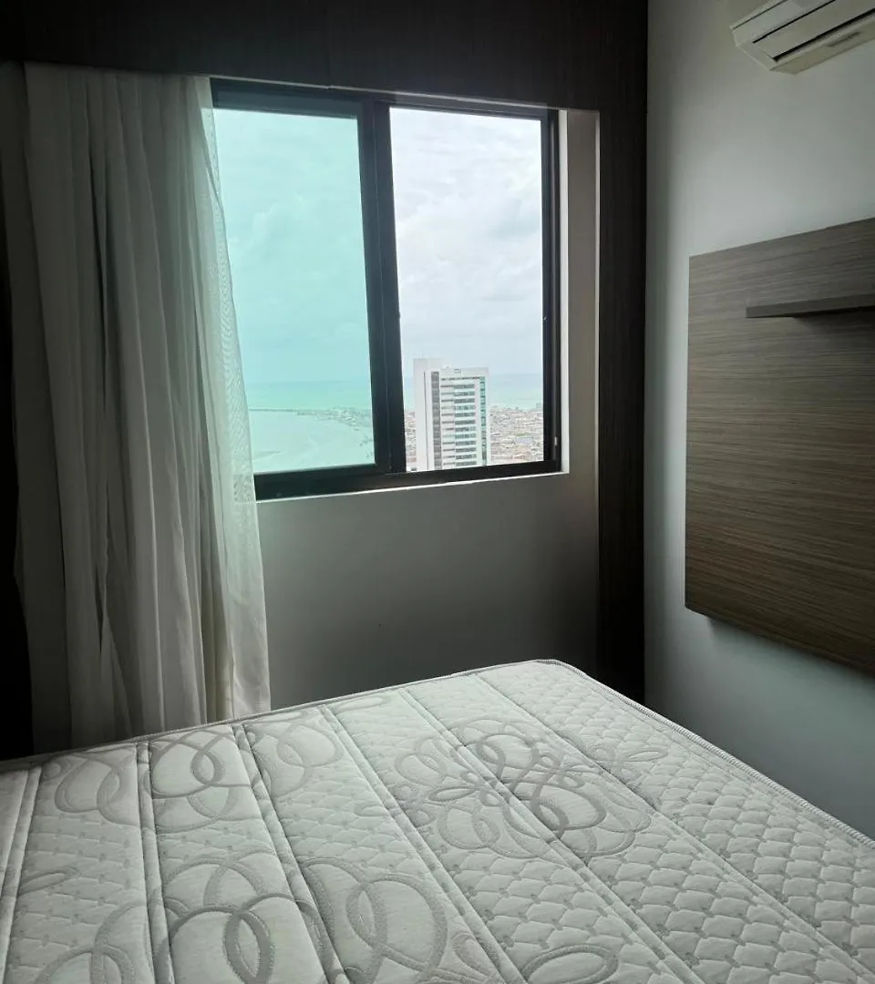 Flat Beach Class Excelsior - Em Frente Ao Shopping Riomar レシフェ アパート